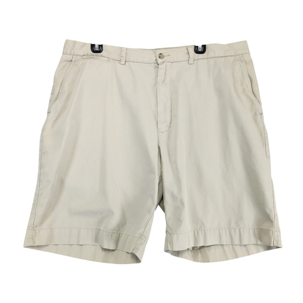 Vtg‎ Polo Ralph Lauren Khaki Chino Shorts Men's 38x9" Cotton Preppy Flat Front